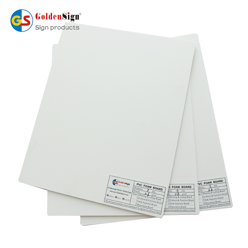 Goldensign 1220x2440 мм пластиковый жесткий лист из пенопласта из ПВХ