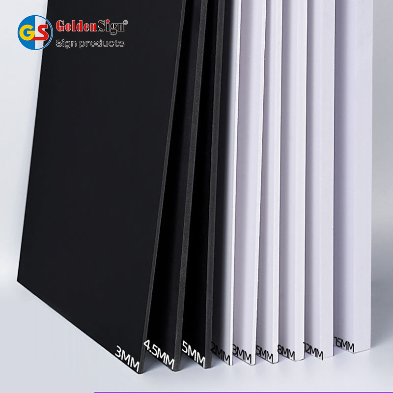 Устойчивый к ультрафиолетовому излучению лист из пенопласта ПВХ толщиной 1 мм для рекламных пластиковых листов