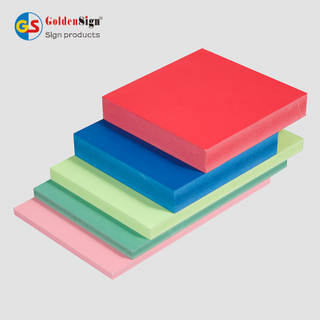 Большая цветная доска из пенопласта ПВХ, не содержащая свинца, доска из пеноматериала ПВХ 1220*2440, жесткая доска из ПВХ