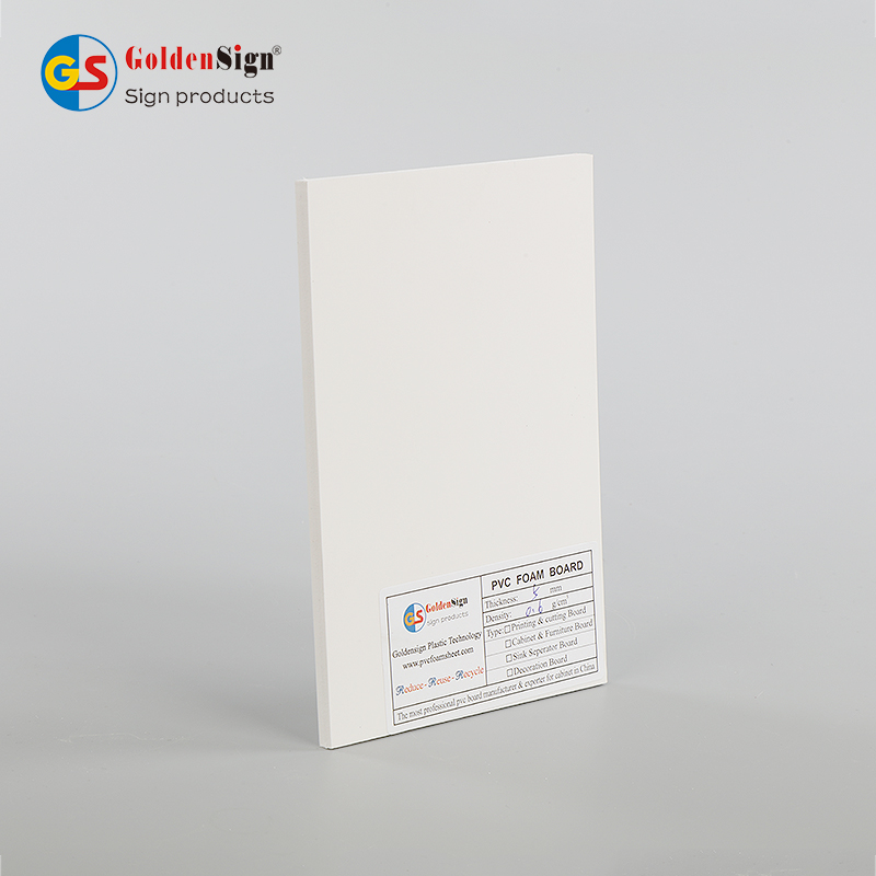 Goldensign 1220x2440 мм расширенная ПВХ пенопласта для шкафа и вывесок