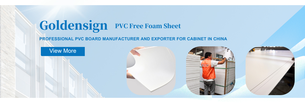 Goldensign PVC Бесплатная пена доска